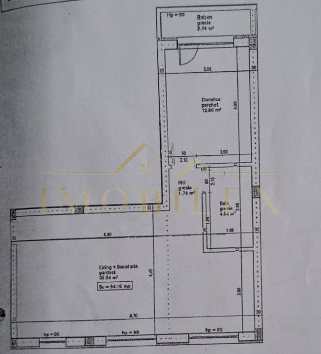 Apartament 2 camere, 55mp, finisaje premium , situat lângă Vivo
