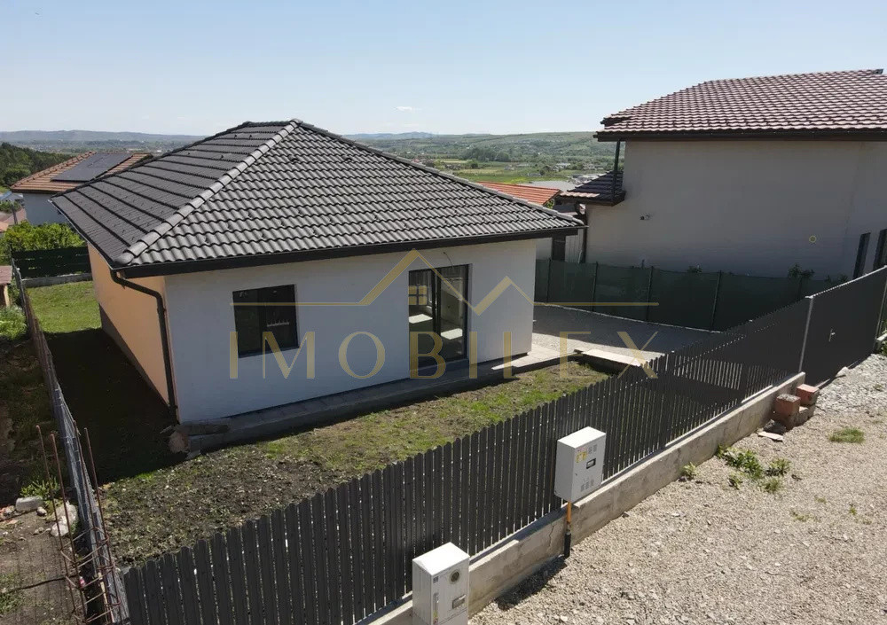 Casa pe un nivel Campenesti,teren 490 mp