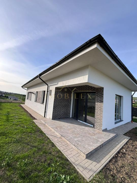 Casa pe un nivel ,teren 500 mp ,Chinteni