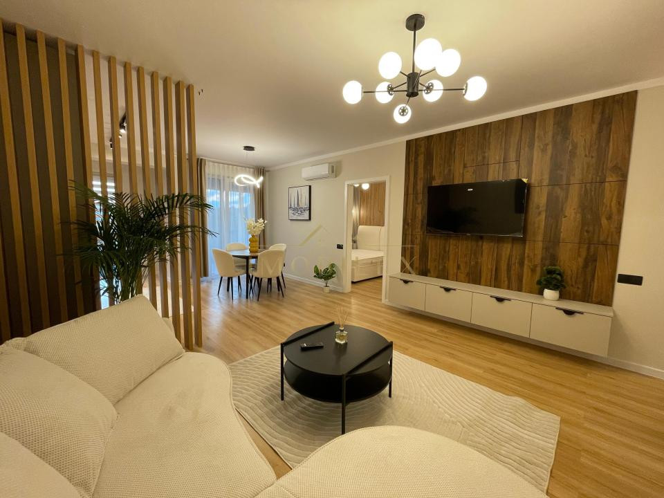 Apartament 2 camere, mobilat LUX, bloc nou, zona Tineretului 