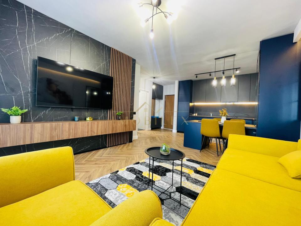 Apartament 2 camere, mobilat LUX, bloc nou, zona Eroilor