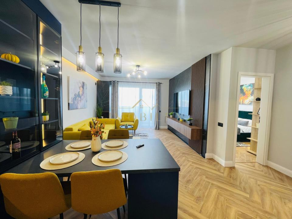 Apartament 2 camere, mobilat LUX, bloc nou, zona Eroilor