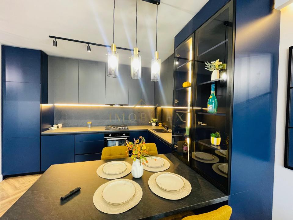 Apartament 2 camere, mobilat LUX, bloc nou, zona Eroilor