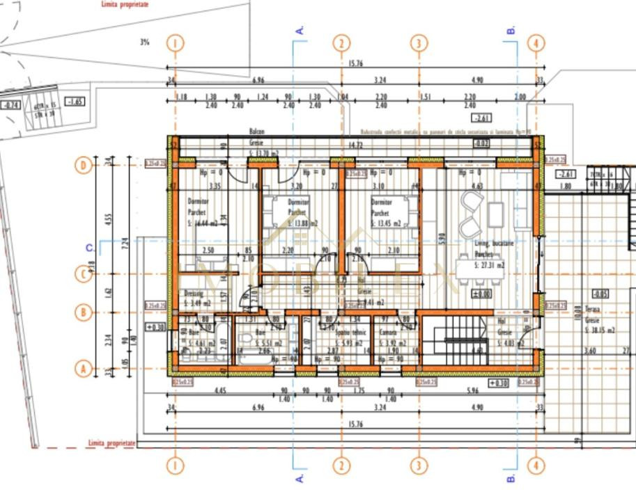 Casa individuală în Dezmir ,485 mp teren