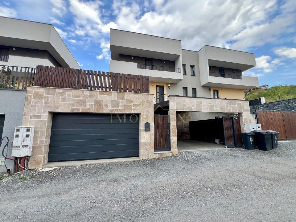 Casă tip duplex, 4 camere, 140mp util , 450mp teren, Dezmir 