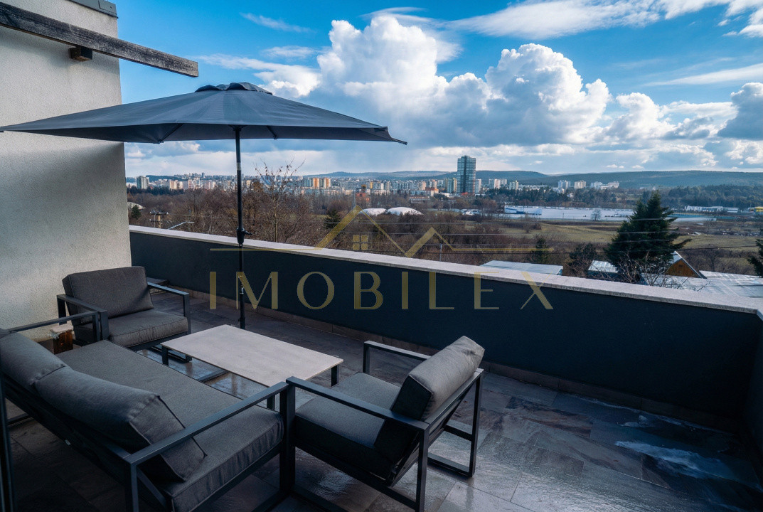 Duplex modern 4 camere si rooftop panoramic, zona Grigorescu
