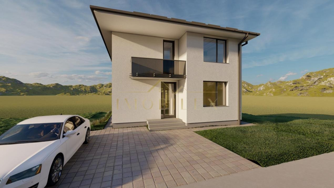 Casă individuală, 4 camere, teren, 600 mp, zona Chinteni 