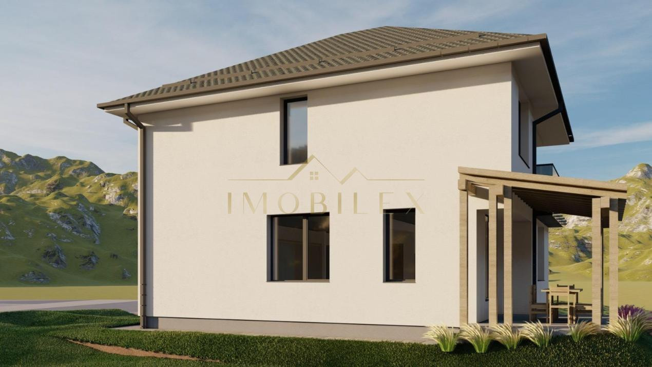 Casă individuală, 4 camere, teren, 600 mp, zona Chinteni 