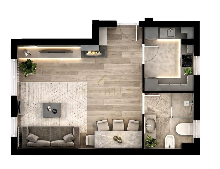 Apartament 2 camere, zona Cetatii 