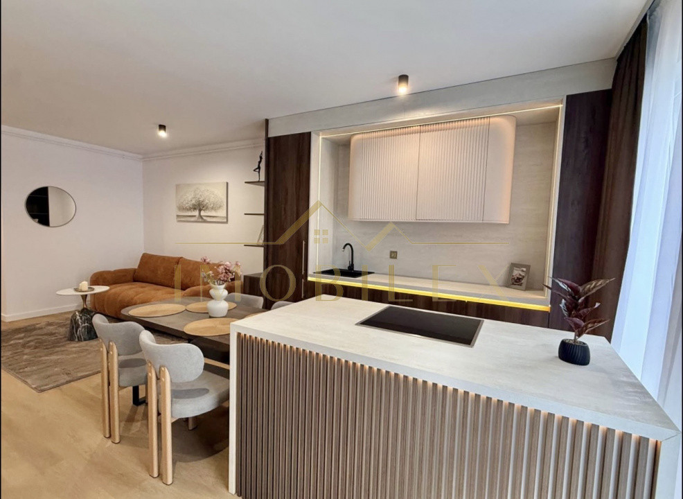 Apartament 2 camere, mobilat LUX, bloc nou, zona Tineretului 