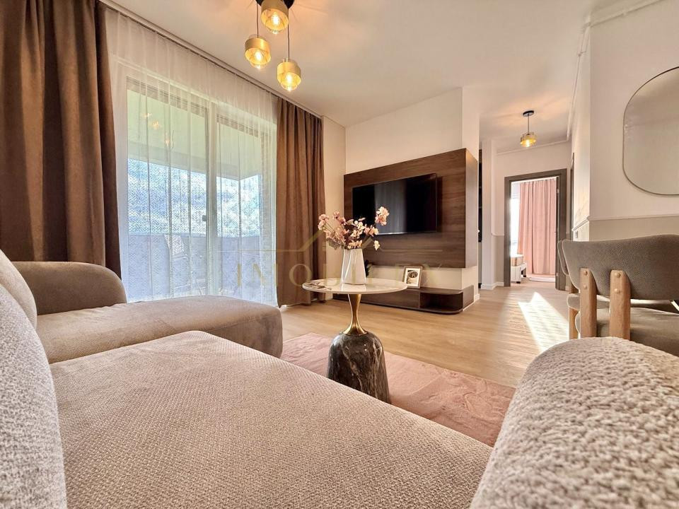 Apartament 3 camere, 2 băi, 64mp, mobilat LUX,  zona Tineretului 