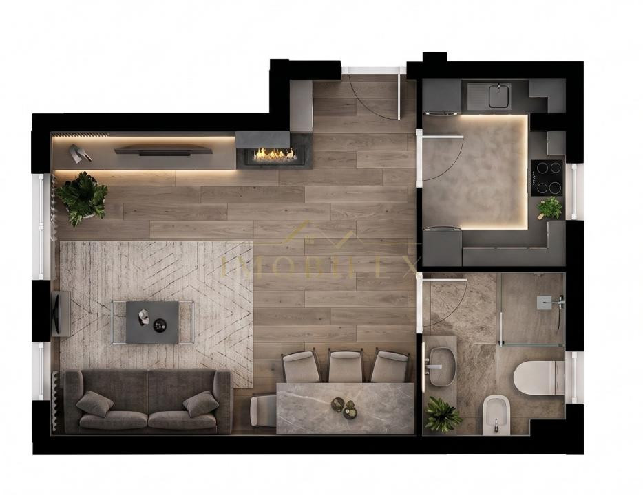 Apartament 1 cameră, zona Cetatii 