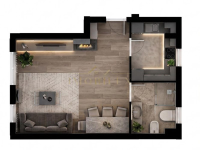 Apartament 1 cameră, zona Cetatii 