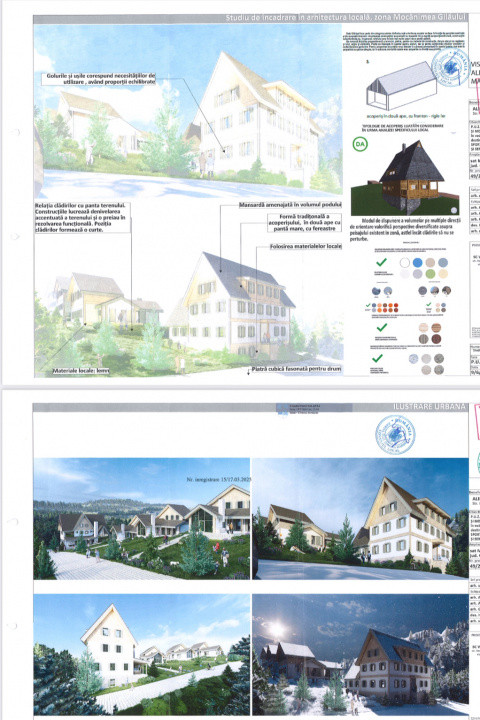 3 Terenuri cu Autorizație de construcție, pârtia de schi , Mărișel 