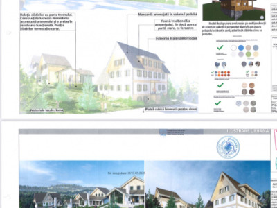 3 Terenuri cu Autorizație de construcție, pârtia de schi , Mărișel 