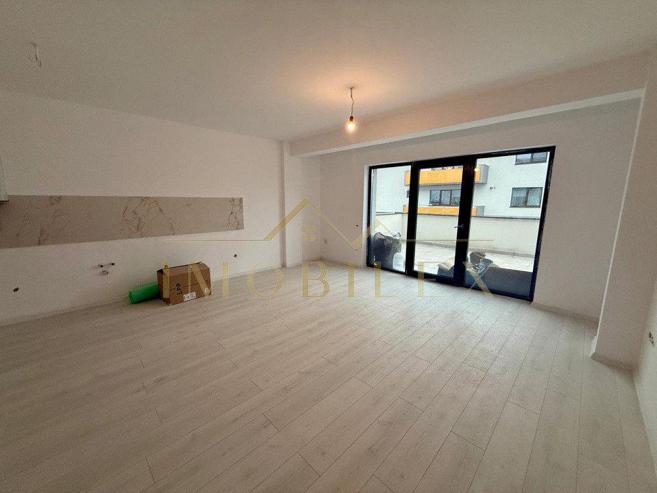 Apartament 2 camere, FINiSAT NOU, 53 mp, 33 mp terasă, zona Subcetate