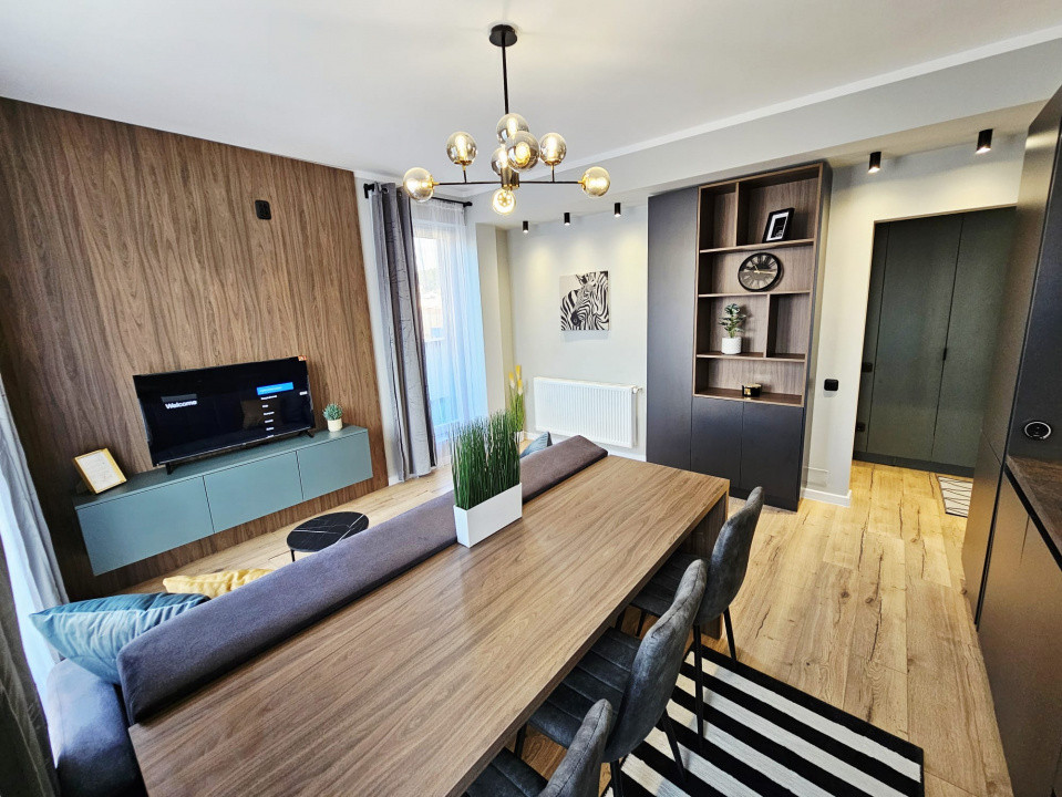 Apartament 2 camere LUX, terasă, bloc nou, zona Terra 