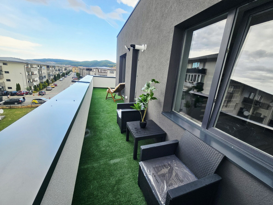 Apartament 2 camere LUX, terasă, bloc nou, zona Terra 