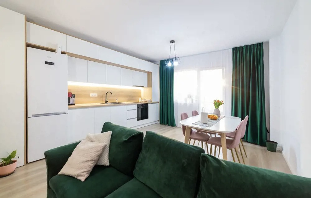 Apartament 2 camere LUX, terasă, de închiriat, view, Subcetate 
