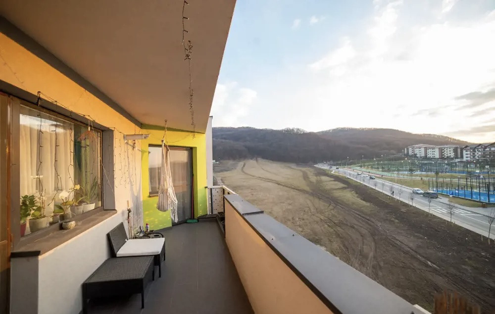 Apartament 2 camere LUX, terasă, de închiriat, view, Subcetate 