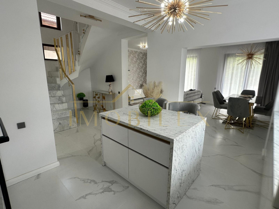 Casă de vânzare, mobilată lux, 4 camere , Salicea 