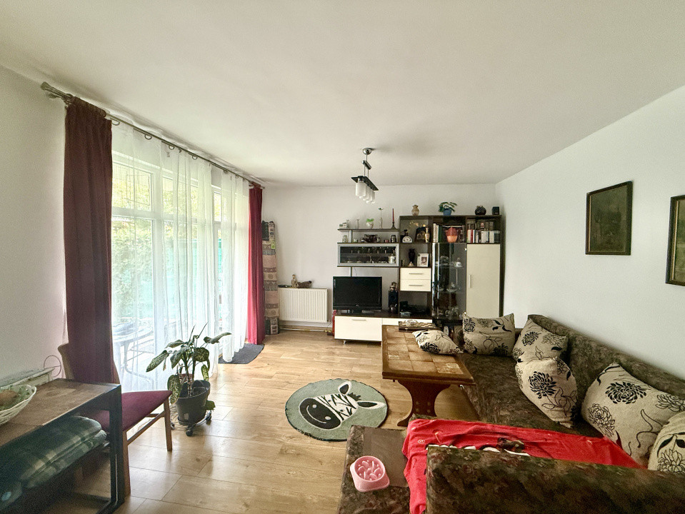 Apartament spațios 2 camere, grădină 40mp, zona Eroilor