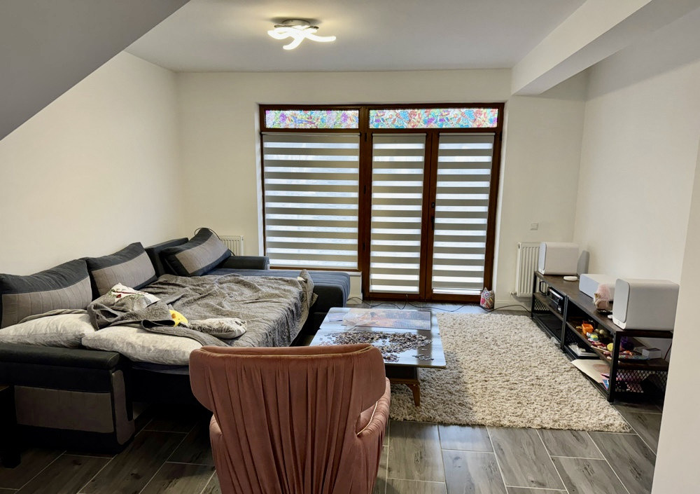 Casa individuală, 5 camere, 151mp, teren 430mp, mobilată modern, Gilau