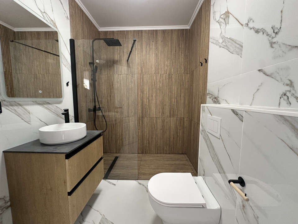 Apartament spatios FINISAT NOU, terasa 30 mp - Zona Urusagului 