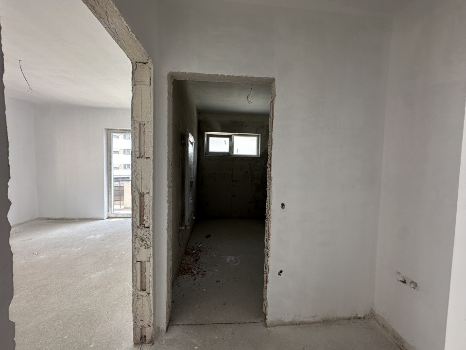Apartamnet spatios cu 2 camere si terasa l SEMIFINISAT l Bloc Nou