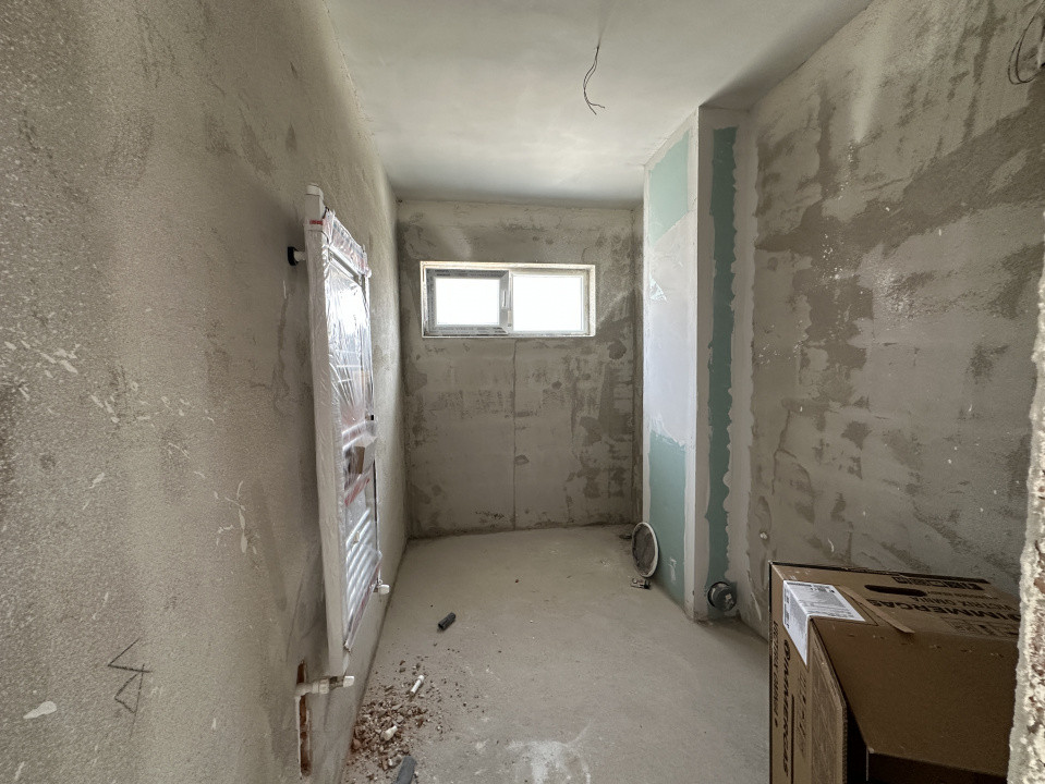 Apartamnet spatios cu 2 camere si terasa l SEMIFINISAT l Bloc Nou