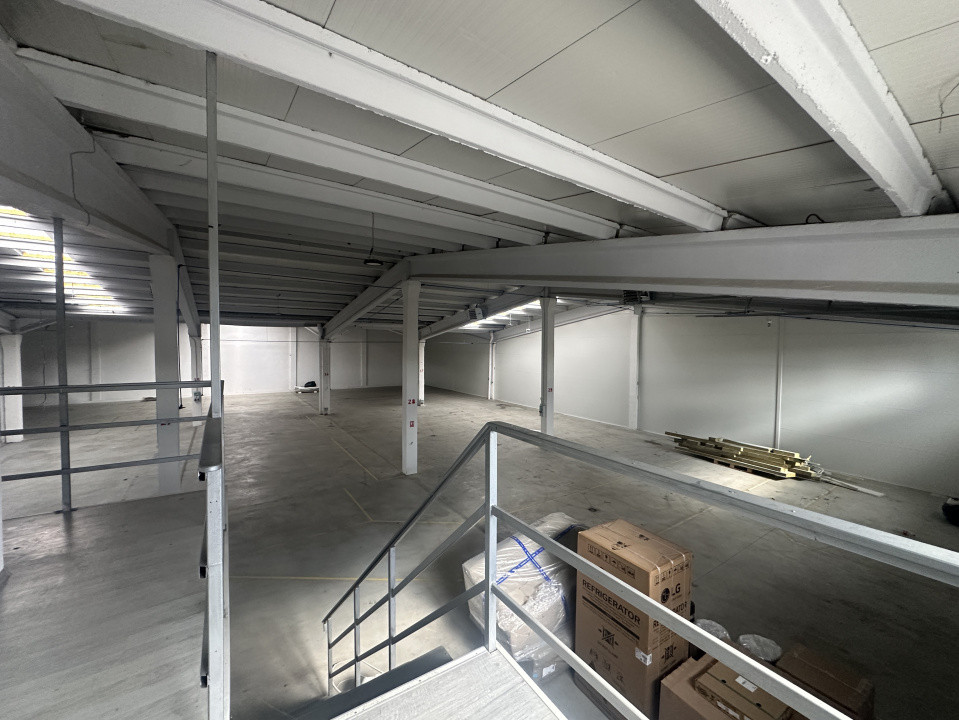 Hala industriala de inchiriat l 1200 mp utili l B-dul Muncii 