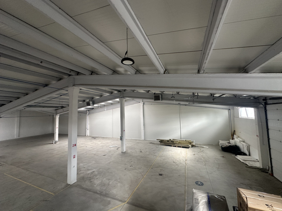 Hala industriala de inchiriat l 1200 mp utili l B-dul Muncii 