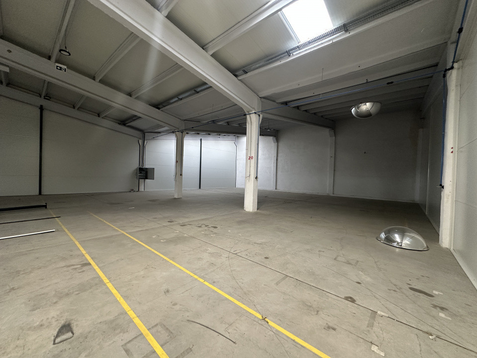 Hala industriala de inchiriat l 600 mp utili l B-dul Muncii