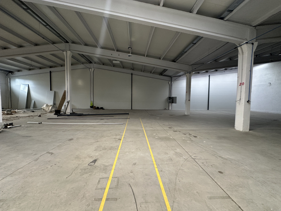 Hala industriala de inchiriat l 600 mp utili l B-dul Muncii