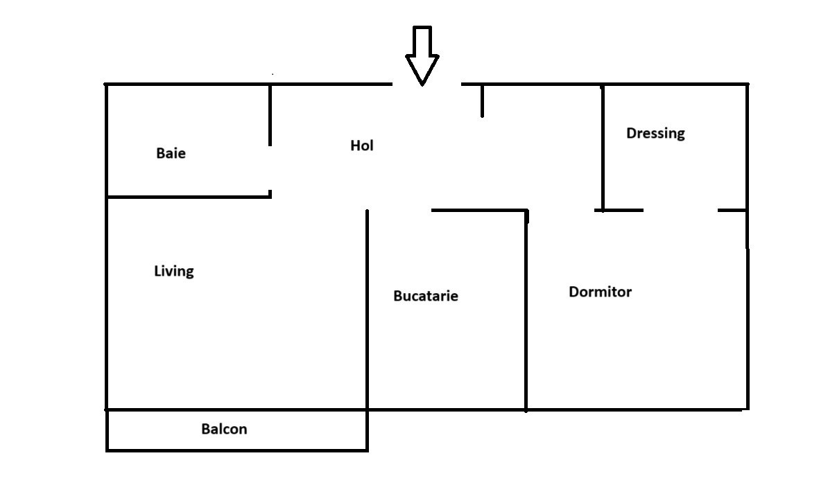 Apartament 2 camere, 64mp, mobilat, zona Abatorului/Parc Poligon